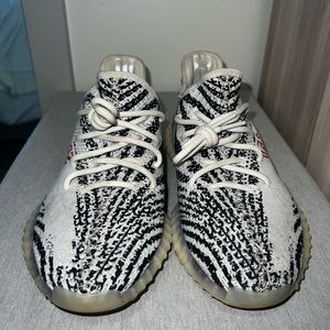 Zebra Yeezy Boosts